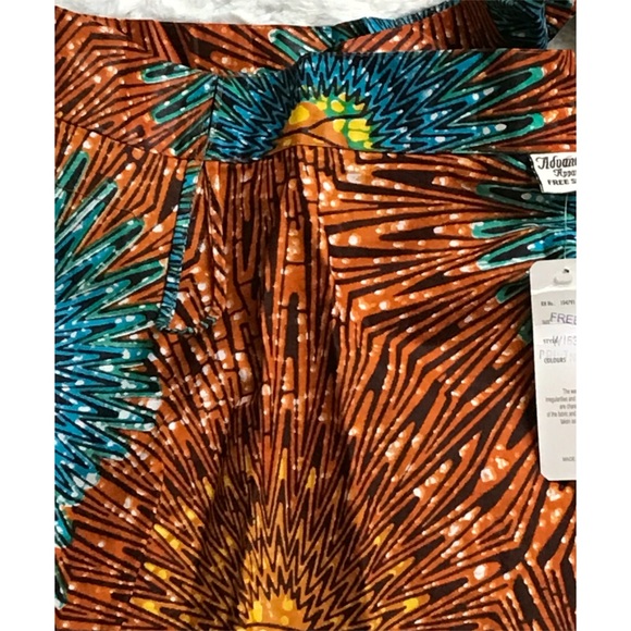 Ankara African Maxi Wrap Skirt - Picture 2 of 5